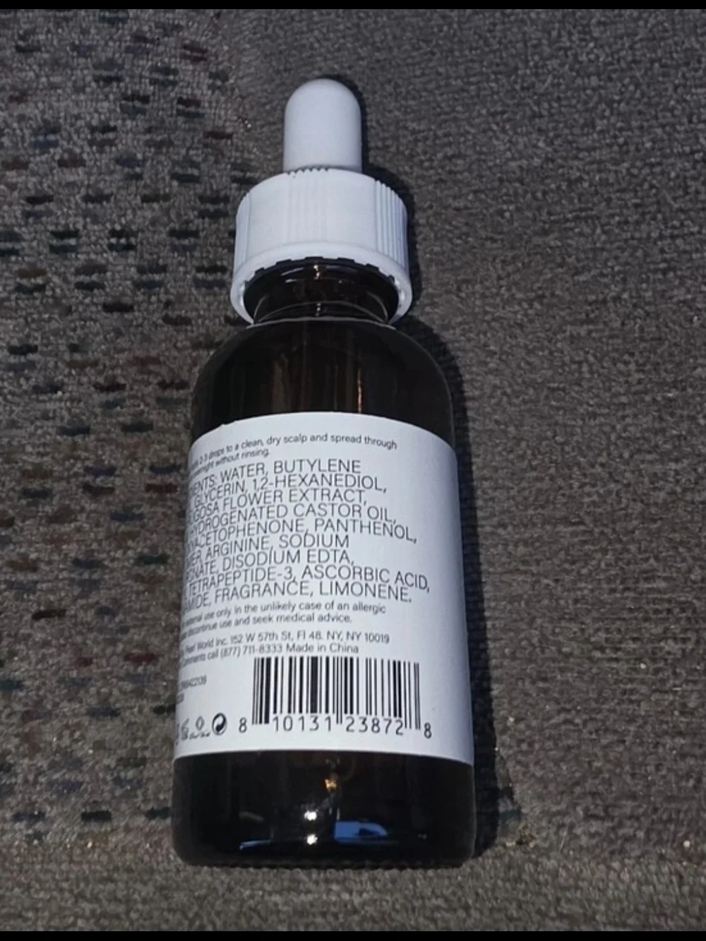 2 x AmberGlow Multi-Peptide Hair Serum — 30 ml BNIB